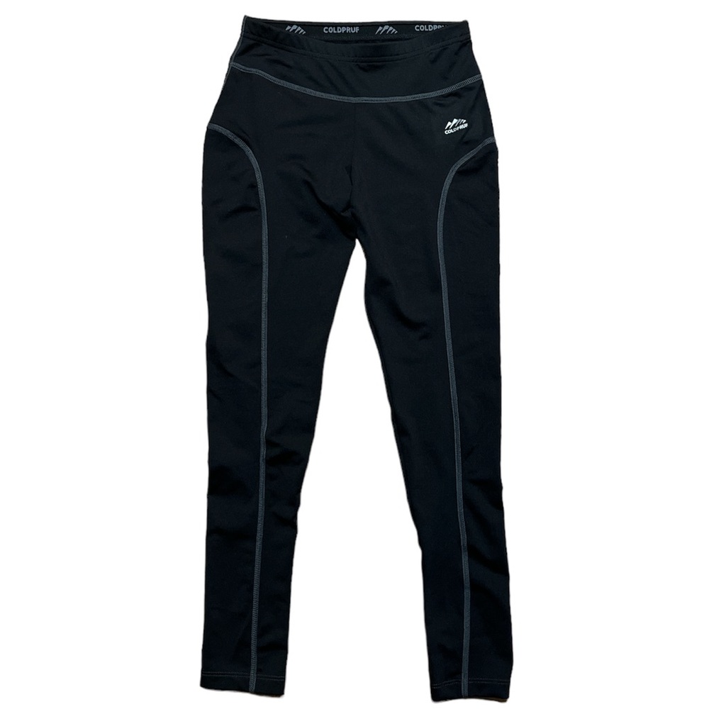 NWOT Coldpruf Women's Compression Running Athletic Leggings Tights, Black, Small